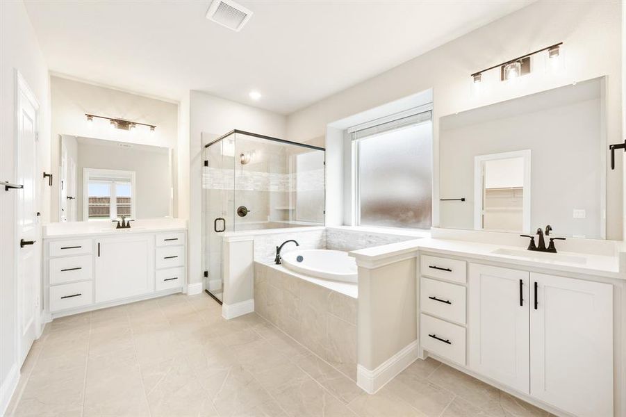 Furnished interior view inside a new home in Meraki, Forney (Image 9).