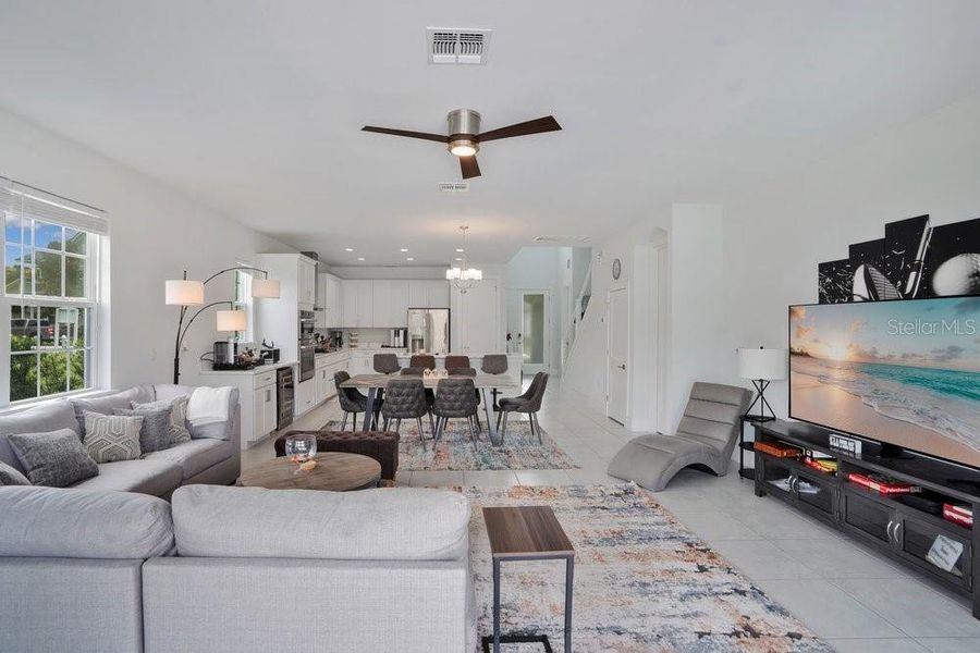 Furnished interior view inside a new home in , Reunion (Image 16).