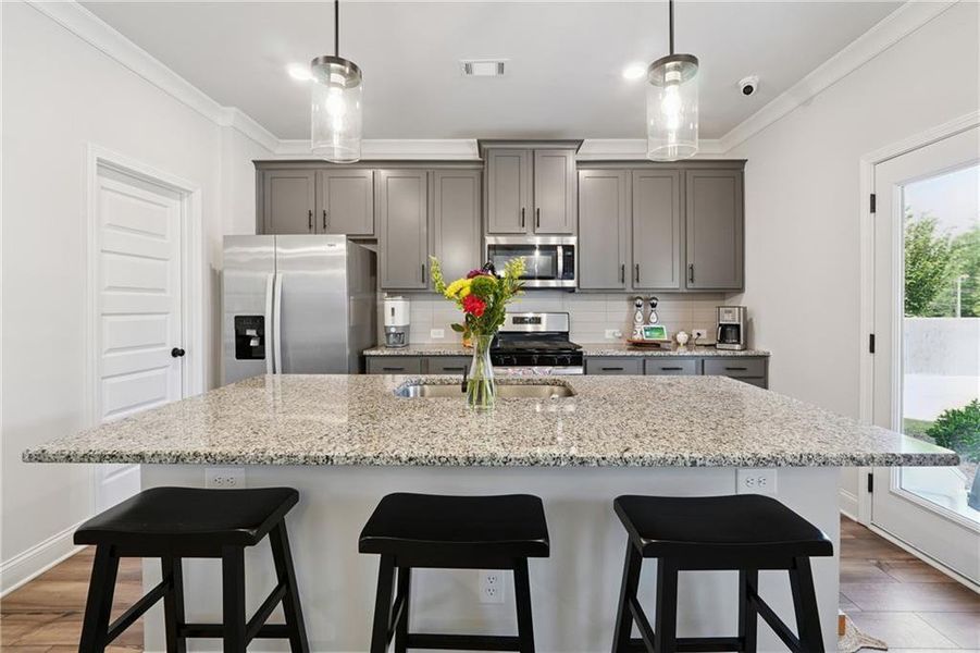 Furnished interior view inside a new home in Westgate Estates, Loganville (Image 26).
