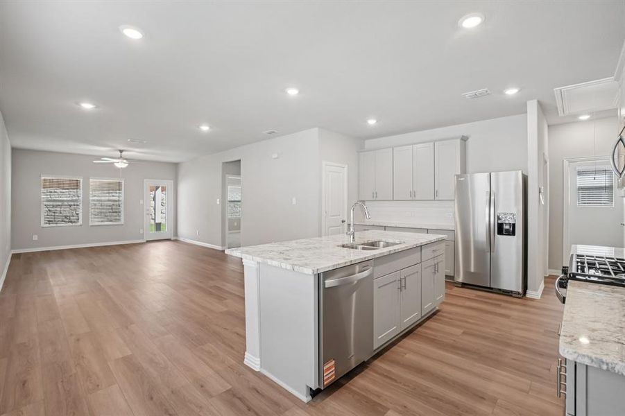 Photo is not of the actual home, but is an inspirational photo of builder’s model home and may depict options, furnishings, and/or decorator features that are not included.