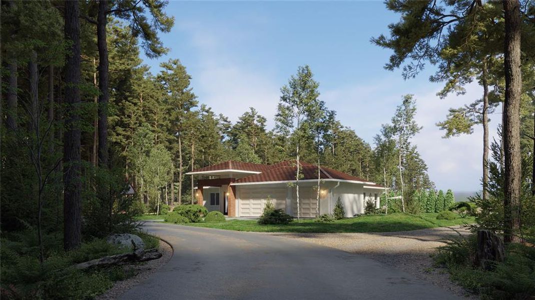Front exterior of a new home in , Port Charlotte, FL, highlighting curb appeal (Image 1).