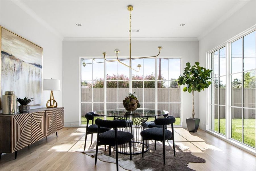 Furnished interior view inside a new home in , Dallas (Image 32). Furnished interior view inside a new home in , Dallas (Image 32).