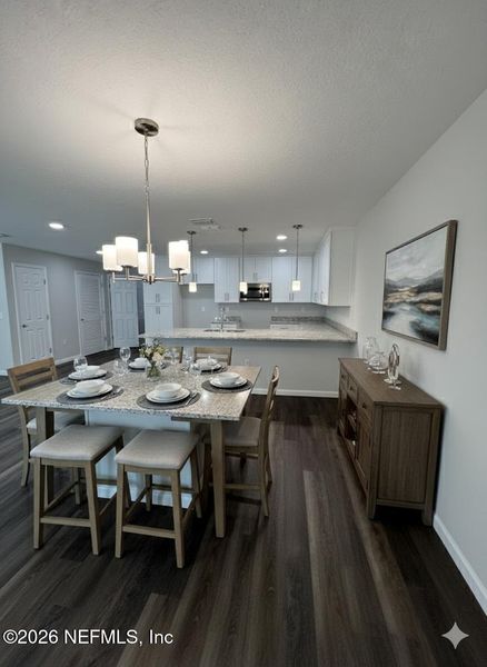 Furnished interior view inside a new home in , Jacksonville (Image 6).