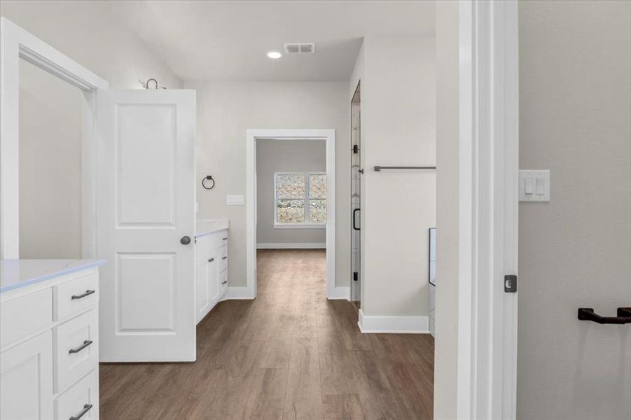 Furnished interior view inside a new home in , Lindale (Image 11). Furnished interior view inside a new home in , Lindale (Image 11).