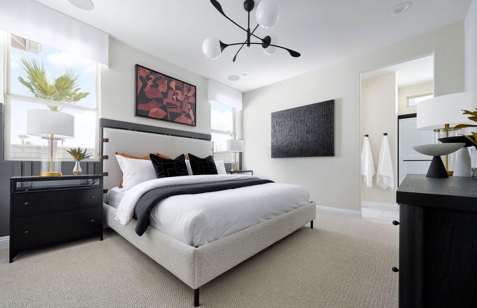 Representative furnished interior of a home built from the Kinsey by Del Webb in Sun City Festival, Buckeye (Image 8).