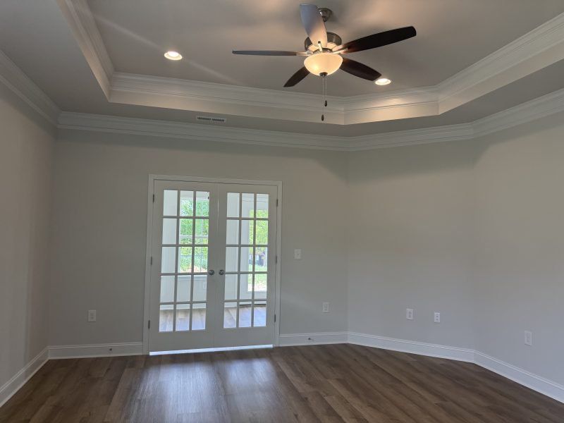 Spacious, unfurnished interior of a new home in Miller's Reserve, Winston-Salem (Image 20). Spacious, unfurnished interior of a new home in Miller's Reserve, Winston-Salem (Image 20).
