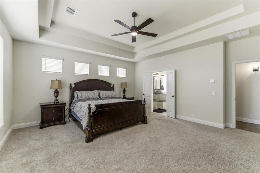 Furnished interior view inside a new home in , Godley (Image 15).