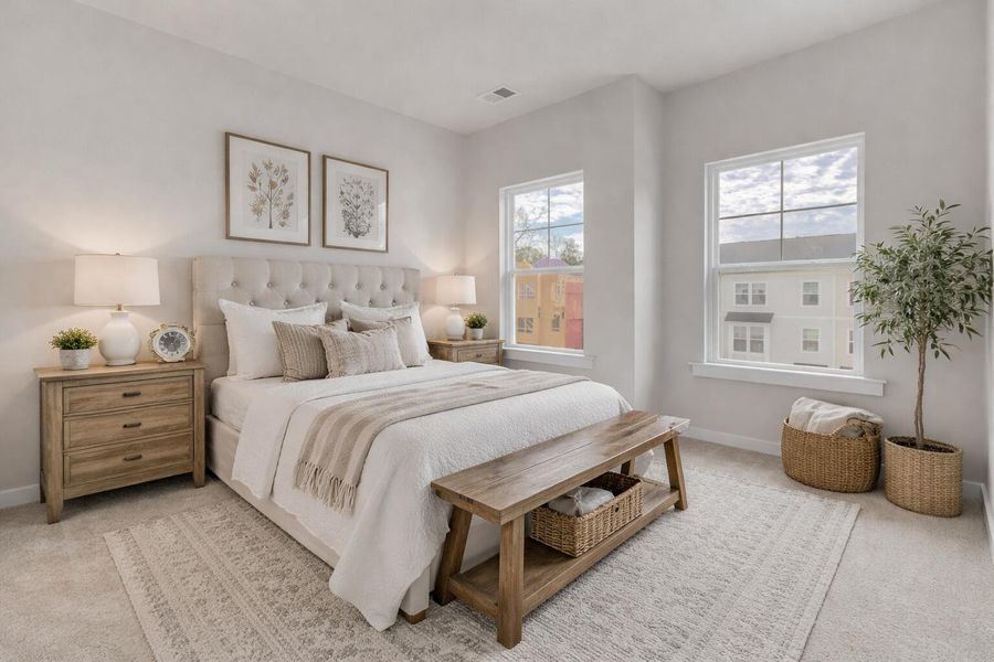 Furnished interior view inside a new home in , Johns Island (Image 13).