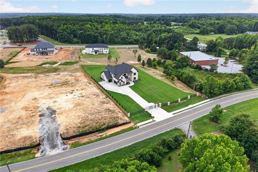 Site preparation for new homesites in , Dacula (Image 87). Site preparation for new homesites in , Dacula (Image 87).