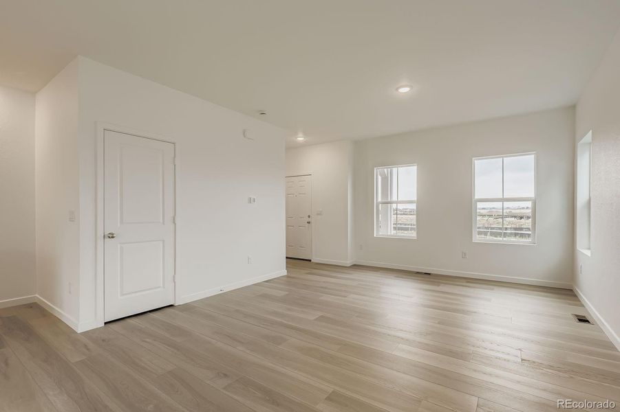 Spacious, unfurnished interior of a new home in Eastcreek Farm: Paired Homes, Thornton (Image 8).
