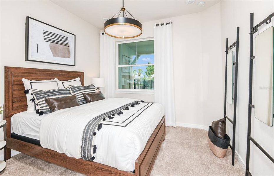 Furnished interior view inside a new home in , Parrish (Image 10).
