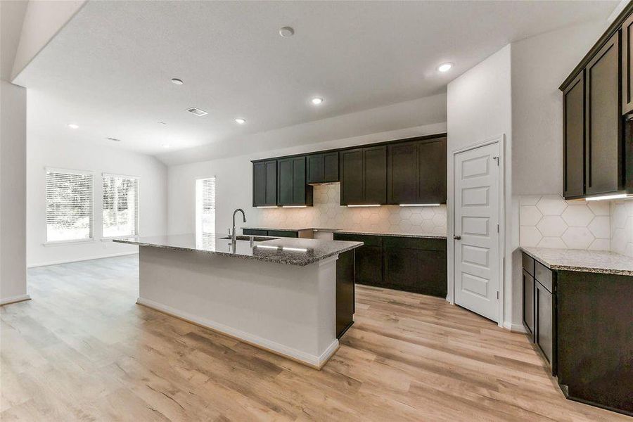 Furnished interior view inside a new home in Encino Estates, Dayton (Image 2). Furnished interior view inside a new home in Encino Estates, Dayton (Image 2).