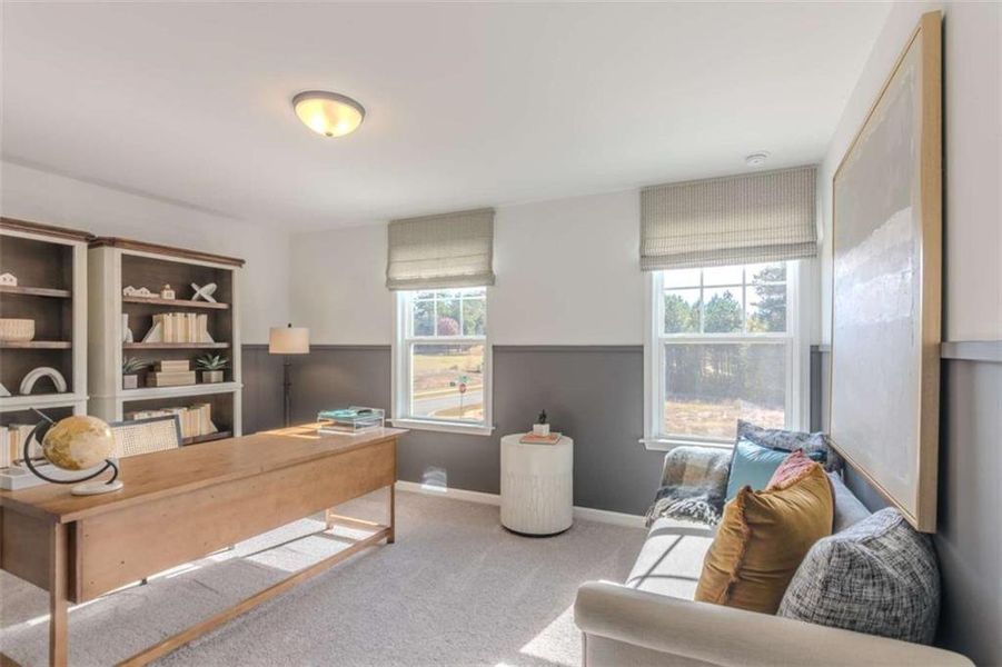 Furnished interior view inside a new home in , Locust Grove (Image 13).
