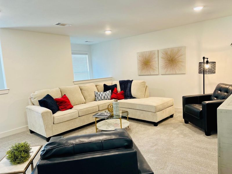 Furnished interior view inside a new home in Twin Oaks, Oakland (Image 15).