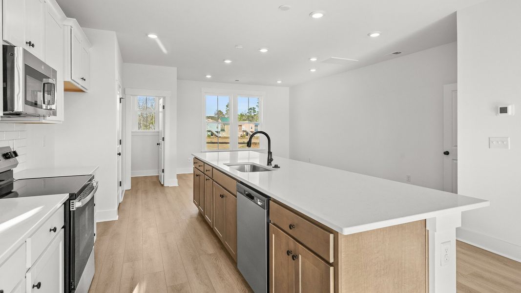 Furnished interior view inside a new home in Seabreeze Crossing, Little River (Image 8).