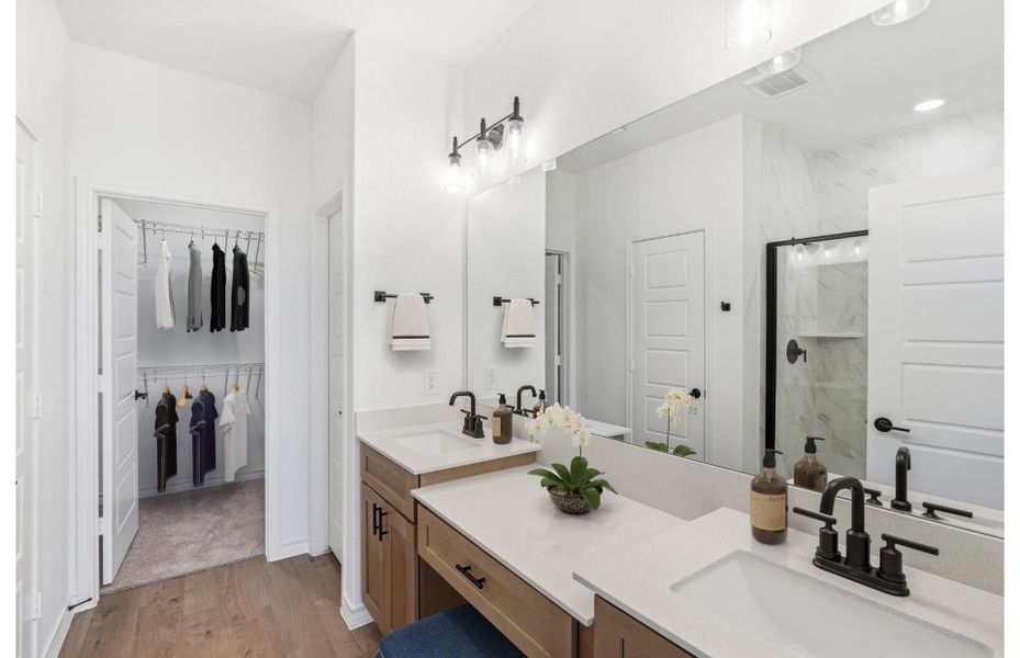 Representative furnished interior of a home built from the Albany by Pulte Homes in Dove Song, Marion (Image 11). Representative furnished interior of a home built from the Albany by Pulte Homes in Dove Song, Marion (Image 11).