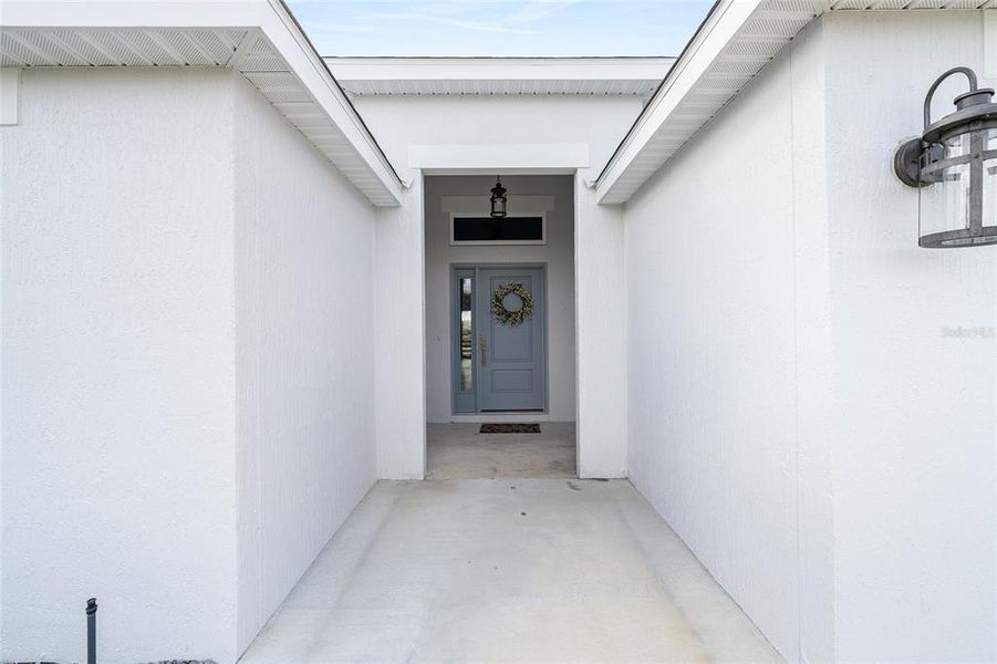 Exterior details and patio area of a home in , The Villages (Image 3).
