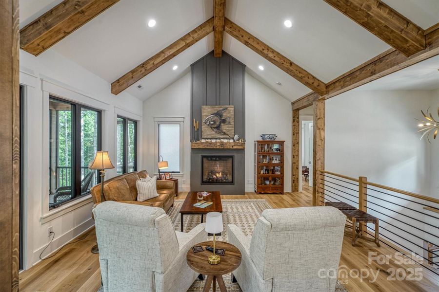 Furnished interior view inside a new home in , Morganton (Image 11).