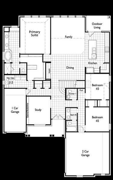 Downstairs Floor Plan