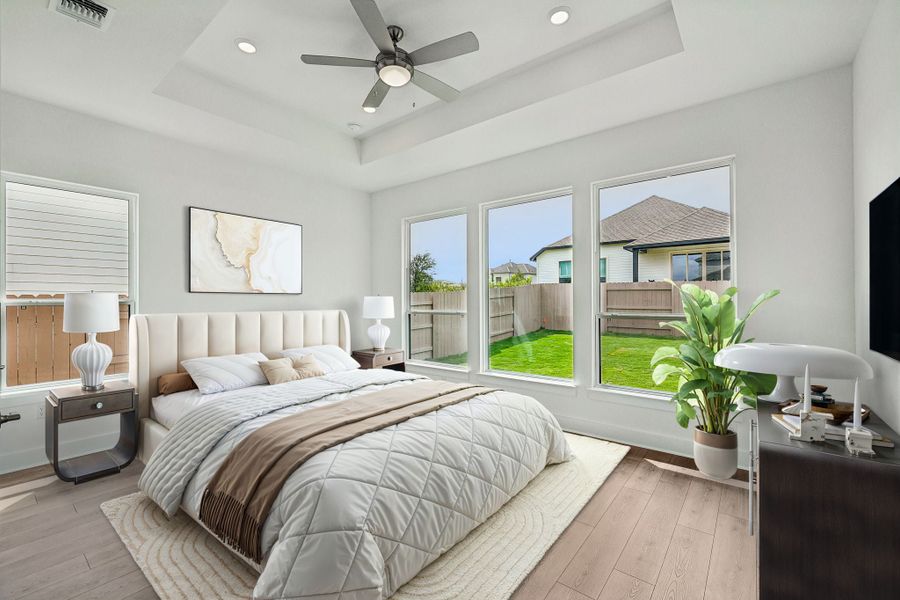 Representative furnished interior of a home built from the McNeil by Taylor Morrison in Silverleaf, Cedar Creek (Image 26). Representative furnished interior of a home built from the McNeil by Taylor Morrison in Silverleaf, Cedar Creek (Image 26).