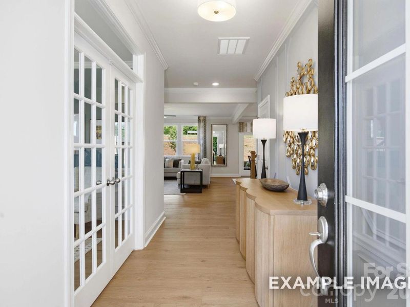 Furnished interior view inside a new home in Windgate, Mooresville (Image 16).