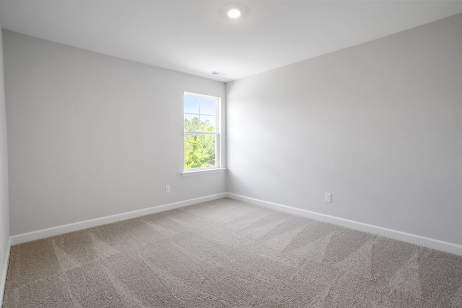 Spacious, unfurnished interior of a new home in Sweetbrier, Durham (Image 34). Spacious, unfurnished interior of a new home in Sweetbrier, Durham (Image 34).
