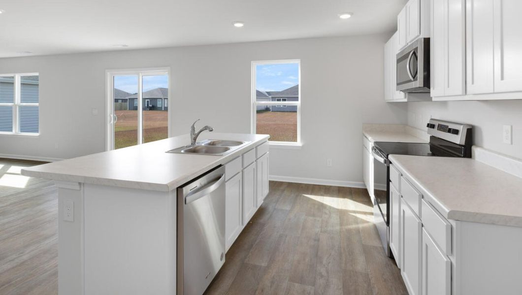 Furnished interior view inside a new home in Driftwood, Richlands (Image 9).