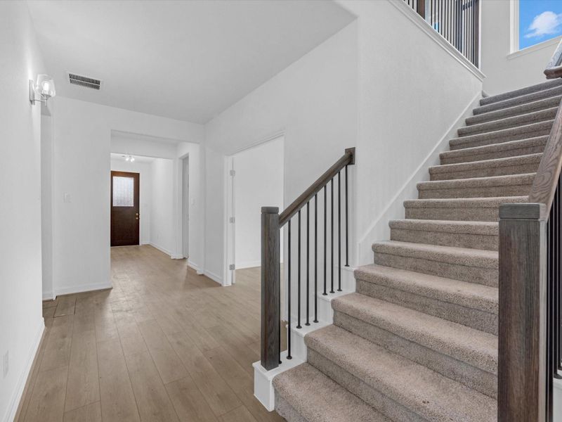 Spacious, unfurnished interior of a new home in Spring Creek Trails, Magnolia (Image 18). Spacious, unfurnished interior of a new home in Spring Creek Trails, Magnolia (Image 18).