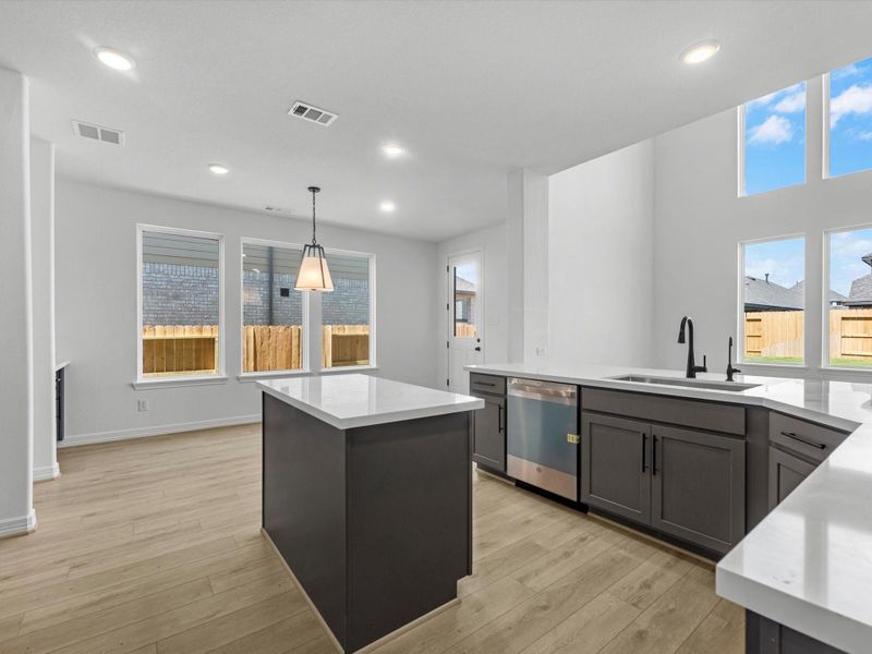 Furnished interior view inside a new home in Brookewater, Rosenberg (Image 11).