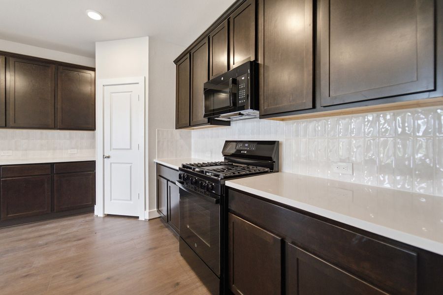 Furnished interior view inside a new home in Ashland, Angleton (Image 9).
