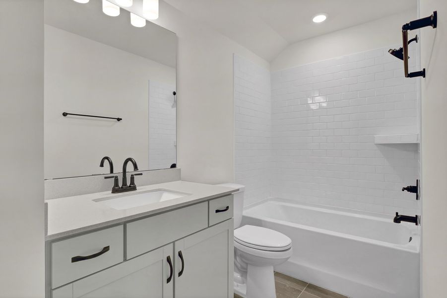 Furnished interior view inside a new home in Grand Park, Leland (Image 11).