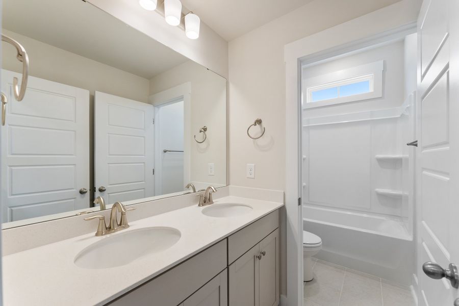 Representative furnished interior of a home built from the Callaham by Hunter Quinn Homes in The Meadows at Midway, Anderson (Image 7).