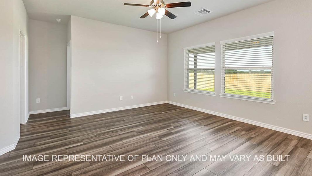 Spacious, unfurnished interior of a new home in Southern Pointe, College Station (Image 8).