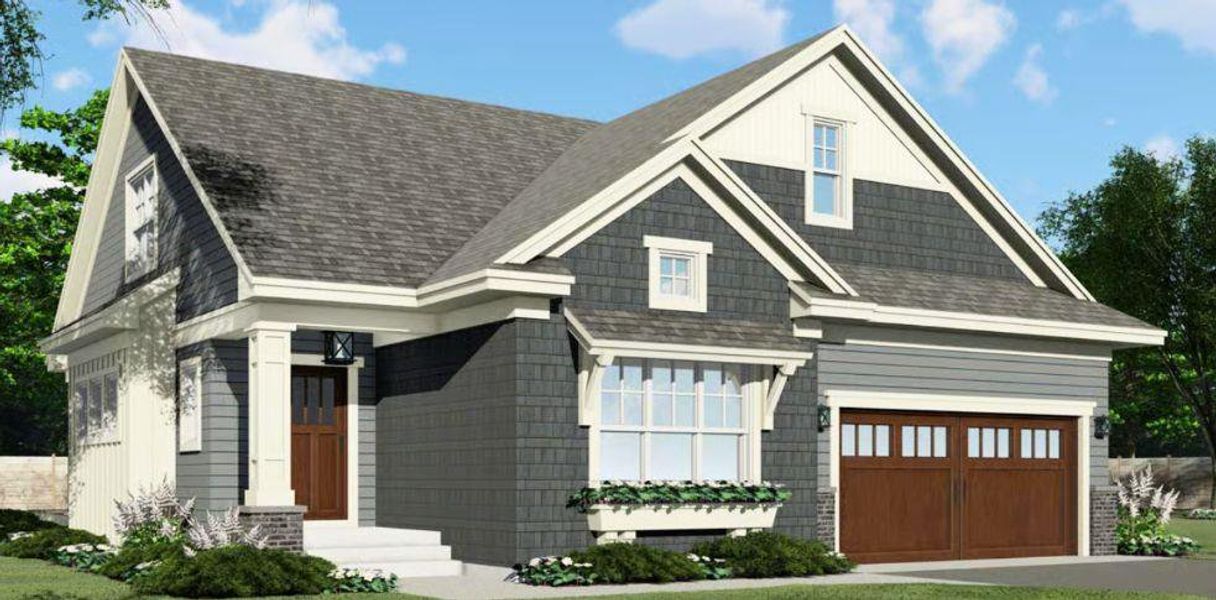 Front exterior of a new home in , Douglasville, GA, highlighting curb appeal (Image 2). Front exterior of a new home in , Douglasville, GA, highlighting curb appeal (Image 2).