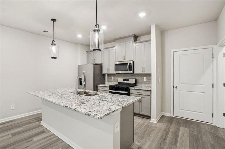Furnished interior view inside a new home in , Conyers (Image 7).