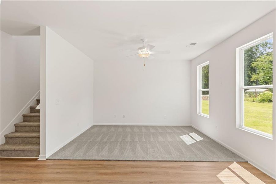 Spacious, unfurnished interior of a new home in Oakhill Estates, Adairsville (Image 22).