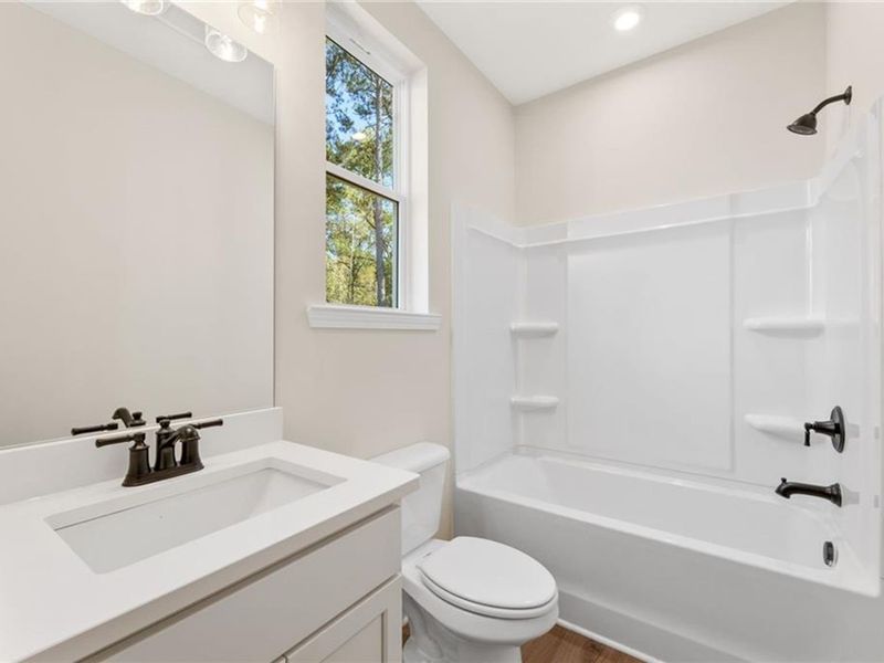 Furnished interior view inside a new home in Kelly Preserve, Loganville (Image 7).