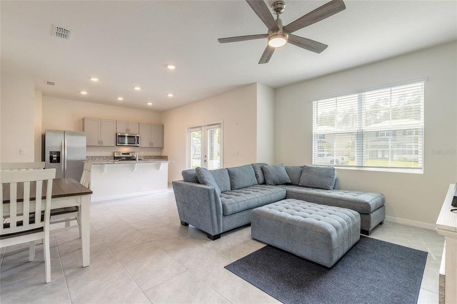 Furnished interior view inside a new home in , New Smyrna Beach (Image 27). Furnished interior view inside a new home in , New Smyrna Beach (Image 27).