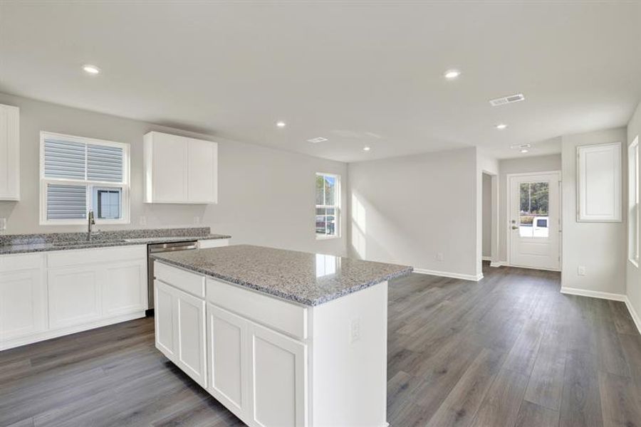 Furnished interior view inside a new home in Royal Oaks Cottages, Hardeeville (Image 5).