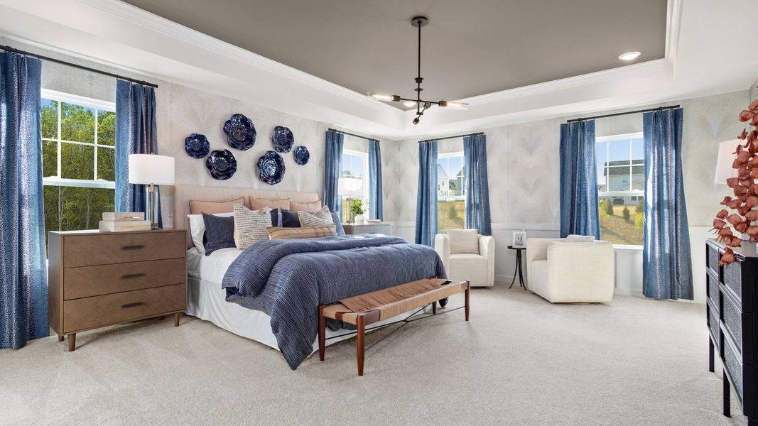 Representative furnished interior of a home built from the Jordan by DRB Homes in Blake Pond, Lillington (Image 19). Representative furnished interior of a home built from the Jordan by DRB Homes in Blake Pond, Lillington (Image 19).