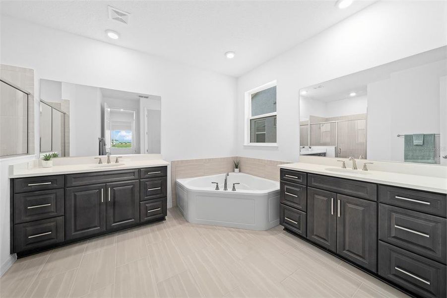 Furnished interior view inside a new home in , Ocala (Image 9).