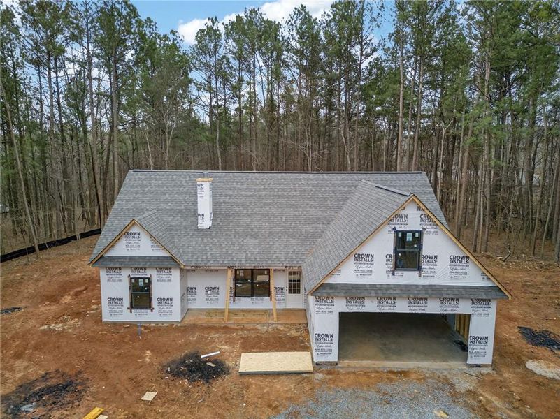 In-progress construction of a new home in , Taylorsville, GA (Image 32).