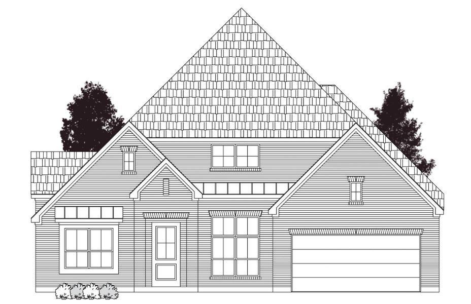 Exterior rendering of this home design in , Magnolia, TX (Image 4).