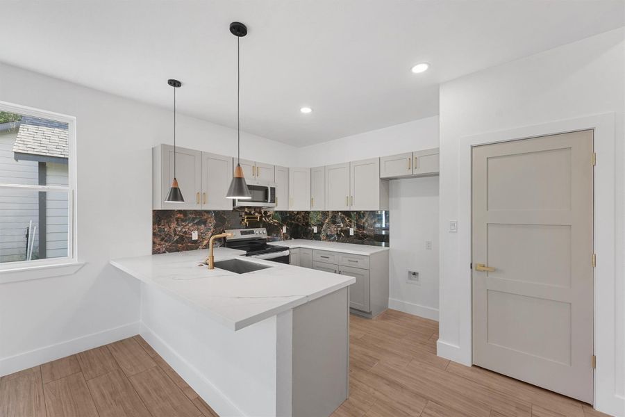 Furnished interior view inside a new home in , Coldspring (Image 4). Furnished interior view inside a new home in , Coldspring (Image 4).