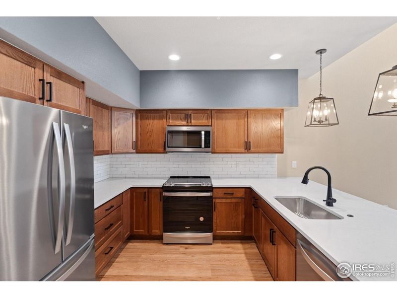 Furnished interior view inside a new home in , Estes Park (Image 4).
