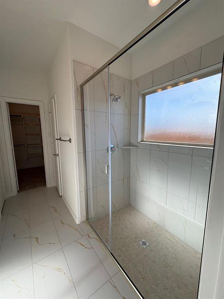 Primary Bath, Walk-in Shower