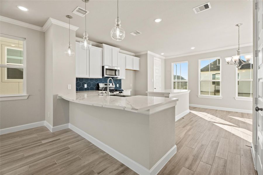 Gorgeous island kitchen