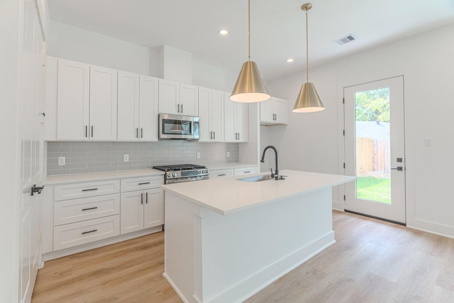Furnished interior view inside a new home in , Houston (Image 12). Furnished interior view inside a new home in , Houston (Image 12).