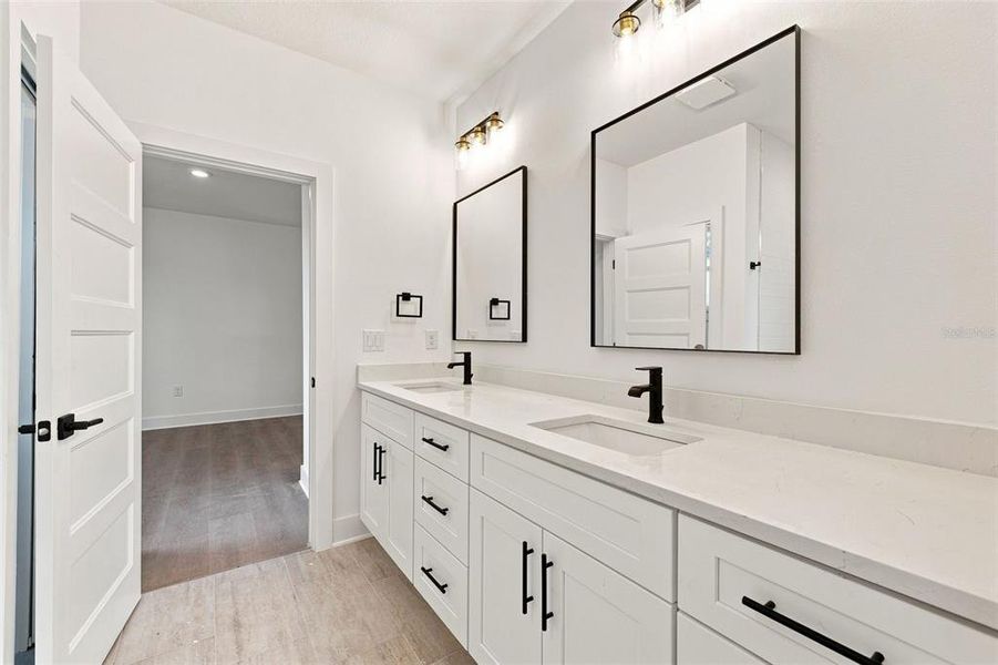 Furnished interior view inside a new home in , Tampa (Image 10).