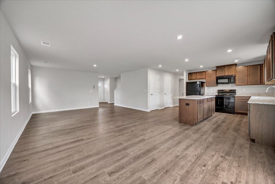Spacious, unfurnished interior of a new home in Cameron Ridge 2-Story, Columbia (Image 12). Spacious, unfurnished interior of a new home in Cameron Ridge 2-Story, Columbia (Image 12).